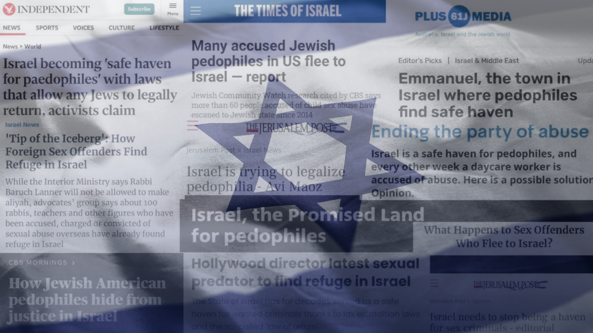 Israel: A Safe Haven for Pedophiles